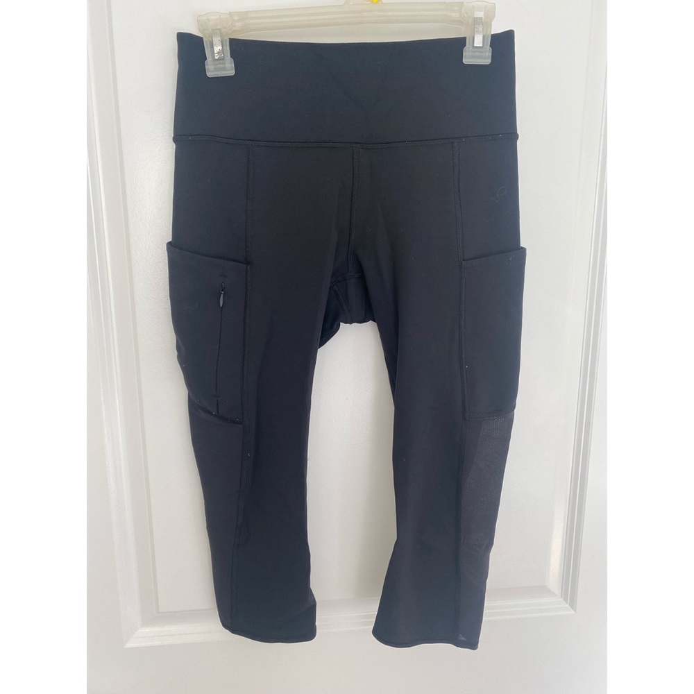 Tablets cropped workout leggings